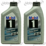 Mobil 1 Turbo Diesel 0W-40 Motoröl 2x 1l = 2 Liter