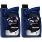 Elf Evolution 900 5W-50 Motoröl 2x 1l = 2 Liter