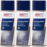 Eurolub Silicon/ Silikon Spray 3x 400 Milliliter