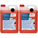 Eurolub Sommer-Scheiben Reiniger gebrauchsfertig Marillen Duft 2x 5 = 10 Liter