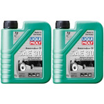 Liqui Moly 1264 Rasenmäher-Öl SAE 30 2x 1l = 2 Liter