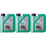 Liqui Moly 1273 Universal Gartengeräte-Öl 10W-30 Motoröl 3x 1l = 3 Liter