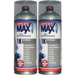 SprayMax 1K AC-Füller dunkelgrau, 2x 400 Milliliter