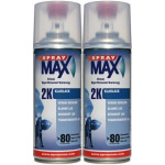 SprayMax 2K Klarlack, 2x 400 Milliliter