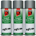 Auto-K Special Auspuffspray 800°C silber, 3x 400 Milliliter