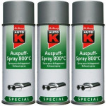 Auto-K Special Auspuffspray 800°C silber, 3x 400 Milliliter