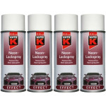 Auto-K Effect Neon-Lackspray weiß, 4x 400 Milliliter