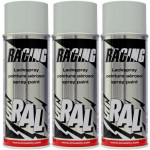 RACING RAL 7035 Lichtgrau 3x 400 Milliliter