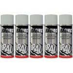 RACING RAL 7035 Lichtgrau 5x 400 Milliliter