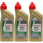 Castrol MTX FULL Synthetic 75W-140 Motorrad Getriebeöl 3x 1l = 3 Liter