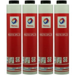 Total Multis EPL-2A Lube-Shuttle (DIN 51 825: KP2K-30) Fett Kartusche 4x 400g