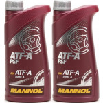 MANNOL 8203 ATF-A PSF Power steering fluid 2x 1l = 2 Liter