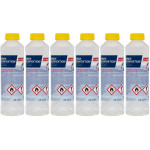 EUROLUB Händedesinfektion Desinfektionsmittel 1 Liter Flasche 6x 1l = 6 Liter