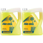 MANNOL 4414 Pro Cool Motorrad Kühlerschutz Fertigmischung 2x 5 = 10 Liter