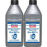 Liqui Moly 21168 Bremsflüssigkeit SL6 DOT 4 2x 1l = 2 Liter