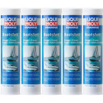 Liqui Moly 25043 Marine Bootsfett Fett Kartusche 5x 400 Gramm