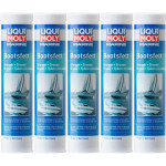 Liqui Moly 25043 Marine Bootsfett Fett Kartusche 5x 400 Gramm