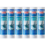 Liqui Moly 25043 Marine Bootsfett Fett Kartusche 6x 400 Gramm