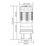 S9 LED 100% Canbus Birne Lampe W21W T20 7440 1950 Lumen