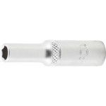 BGS Steckschlüssel-Einsatz Sechskant, tief | Antrieb Innenvierkant 6,3 mm (1/4