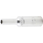 BGS Steckschlüssel-Einsatz Sechskant, tief | Antrieb Innenvierkant 6,3 mm (1/4