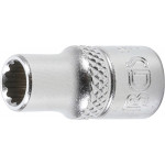 BGS Steckschlüssel-Einsatz Zwölfkant | Antrieb Innenvierkant 6,3 mm (1/4