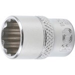 BGS Steckschlüssel-Einsatz Zwölfkant | Antrieb Innenvierkant 6,3 mm (1/4