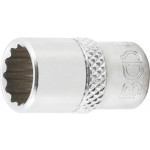BGS Steckschlüssel-Einsatz Zwölfkant | Antrieb Innenvierkant 6,3 mm (1/4
