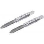 BGS Gewindebohrer | Vor- und Fertigschneider | M4 x 0,7 mm | 2-tlg.