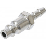 BGS Druckluft-Stecknippel mit 6 mm Schlauchanschluss | USA / Frankreich