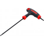 BGS Schraubendreher mit T-Griff und seitlicher Klinge | T-Profil (für Torx) mit/ohne Bohrung T10