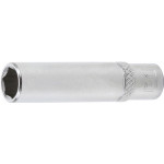 BGS Steckschlüssel-Einsatz Sechskant, tief | Antrieb Innenvierkant 6,3 mm (1/4