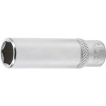 BGS Steckschlüssel-Einsatz Sechskant, tief | Antrieb Innenvierkant 6,3 mm (1/4