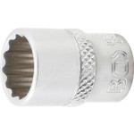 BGS Steckschlüssel-Einsatz Zwölfkant | Antrieb Innenvierkant 6,3 mm (1/4