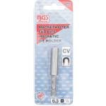 BGS Magnetischer Bithalter, extra stark | Abtrieb Außensechskant 6,3 mm (1/4