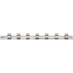 BGS Aufsteckschiene mit 7 Clips | 10 mm (3/8