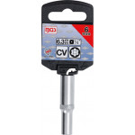 BGS Steckschlüssel-Einsatz Super Lock, tief | Antrieb Innenvierkant 6,3 mm (1/4