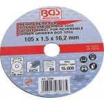 BGS Trennscheibe für BGS Tiefenschneider | Ø 105 x 1,5 x 16,2 mm