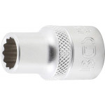 BGS Steckschlüssel-Einsatz Zwölfkant | Antrieb Innenvierkant 12,5 mm (1/2