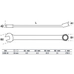 BGS Maul-Ringschlüssel | extra lang | SW 10 mm