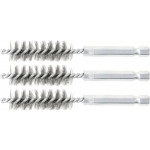 BGS Stahlbürste | 14 mm | Antrieb Außensechskant 6,3 mm (1/4