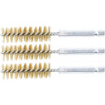 BGS Messingbürste | 15 mm | Antrieb Außensechskant 6,3 mm (1/4