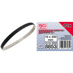 BGS Schleifband | 10 mm x 330 mm | 12 Stück für Art. 8853