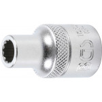 BGS Steckschlüssel-Einsatz Zwölfkant | Antrieb Innenvierkant 12,5 mm (1/2