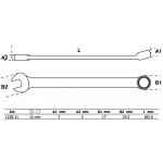 BGS Maul-Ringschlüssel | extra lang | SW 11 mm