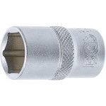BGS Steckschlüssel-Einsatz Sechskant | Antrieb Innenvierkant 12,5 mm (1/2
