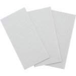 BGS Filzgleiter | Platten | weiß | 100 x 200 mm | 3-tlg.