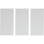 BGS Filzgleiter | Platten | weiß | 100 x 200 mm | 3-tlg.