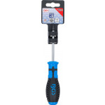 BGS Schraubendreher | T-Profil (für Torx) mit Bohrung T20 | Klingenlänge 80 mm