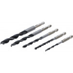 BGS Holzbohrer-Satz | 4 - 10 mm | Sechskantantrieb | 5-tlg.